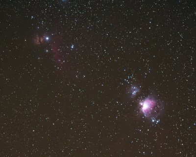Orion and Horsehead