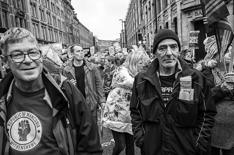 MANCHESTER MARCH AGAINST AUSTERITY / OCTOBER 2017