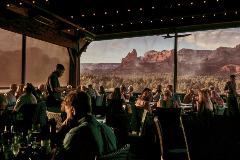 Dining or dreaming? The Mariposa, Sedona, Arizona