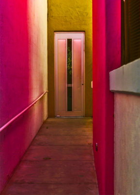 Hotel colors, Scottsdale, Arizona, 2017