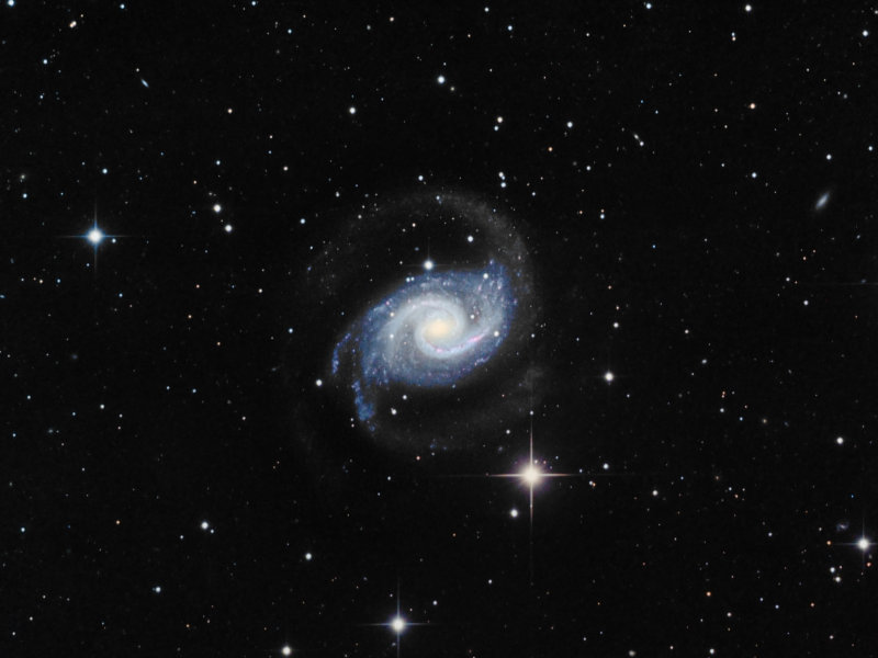 Spiral Galaxy NGC1566 The Spanish Dancer