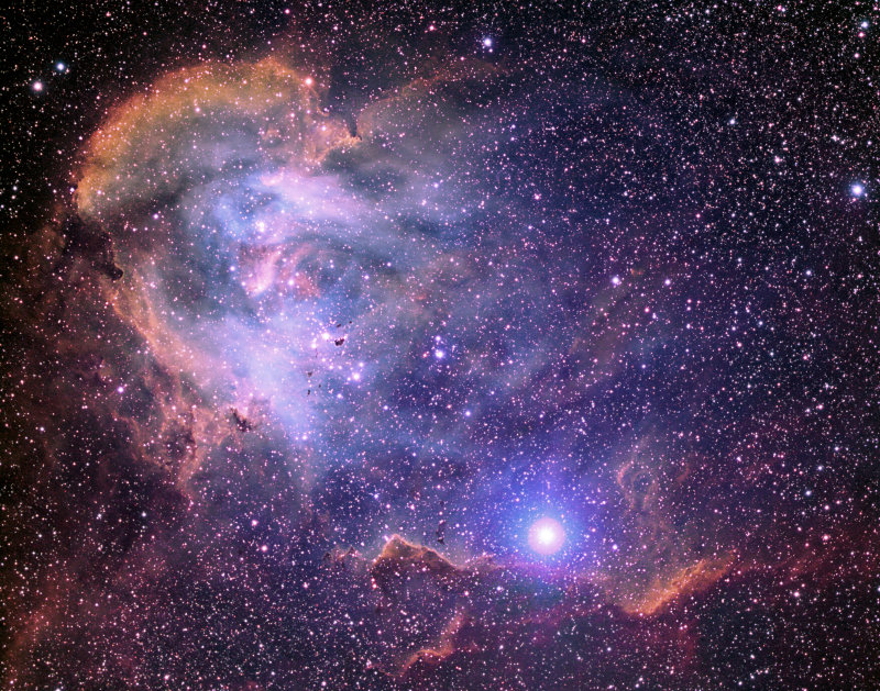 IC2944 The Running Chicken Nebula