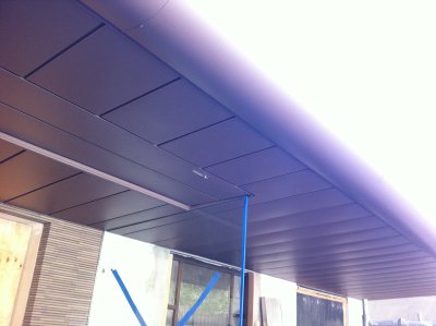 VM Zinc regd pigmento ceiling and curved facade Burabirra Ave Vaucluse