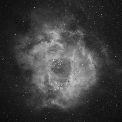 The Rosette Nebula in Hydrogen Alpha