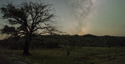 Milky Way nightscape