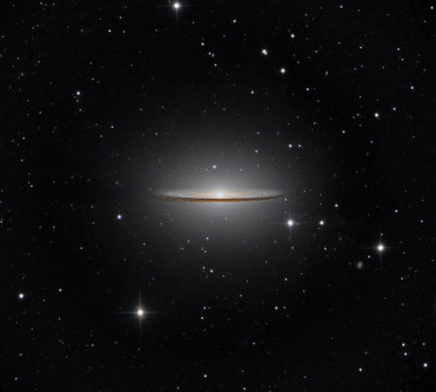 M104 The Sombrero Galaxy, a galaxy in a galaxy.