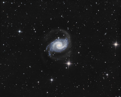 NGC1566 Spiral Galaxy The Spanish Dancer