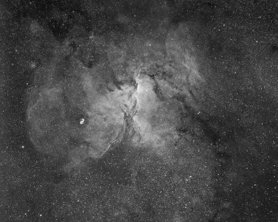 NGC6188 in Hydrogen Alpha widefield