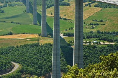 Big bridge, big feet