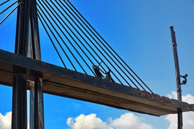Millau sculpture