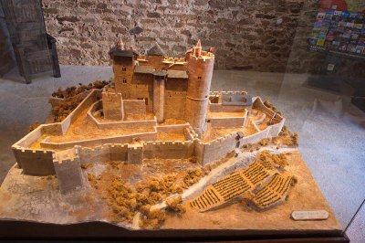 Model of Chteau de Najac