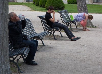 Gardens in Chartres 