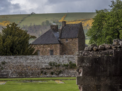 melrose abbey, scotland
