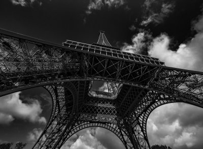 the eiffel tower - paris, france