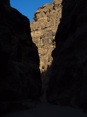 al-Siq entrance to Petra, Jordan