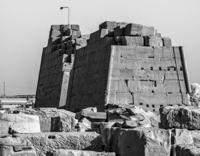 Karnak Temple Complex in Monochrome - Day 2