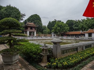 temple of literature - hanoi, vietnam