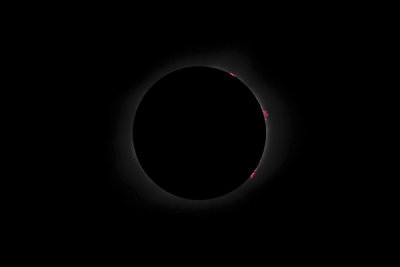 Totality at 105 seconds