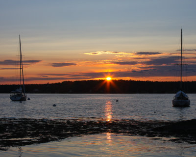 Boothbay, Maine Sunset