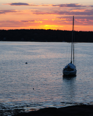 Boothbay, Maine Sunset