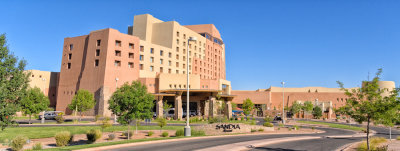 Sandia Resort and Casino, in Sandia Pueblo, is just east of Albuquerque