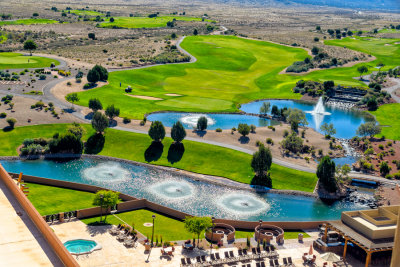 View of Golf Course from Sandia Resort and Casino