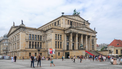 Konzerthaus Berlin which was the old bombed out Museum in 1965