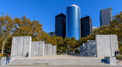 The World War II East Coast Memorial 