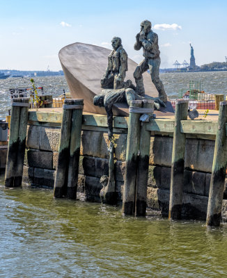 The American Merchant Mariners Memorial Sculpture