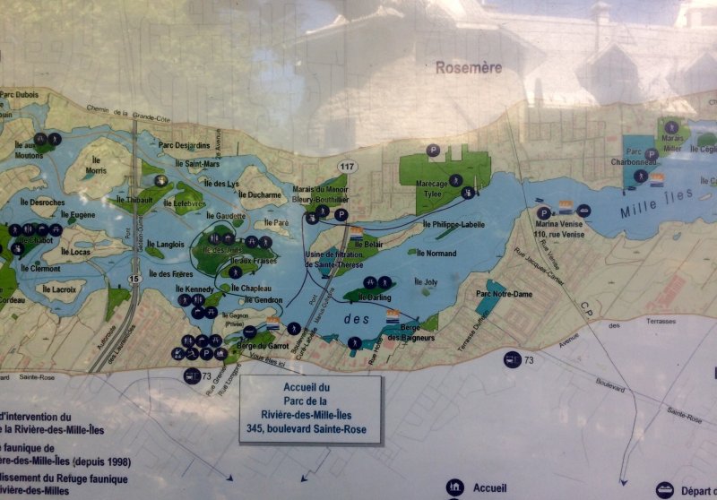 Parc de la rivire des Mille Iles, Laval