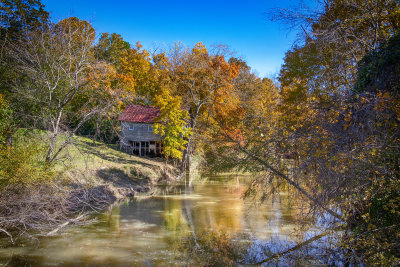 Holton Mill in Fall Version 2