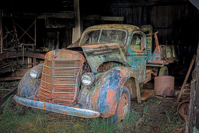 Lumber Truck - Port Alberni, British Columbia