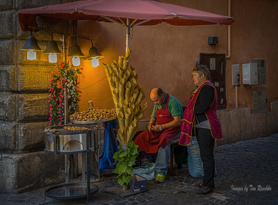 Street Vendor, Rome