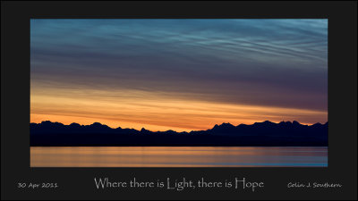 Where there is light, there is hope