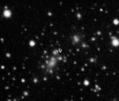 lensed galaxy in Abell 2218