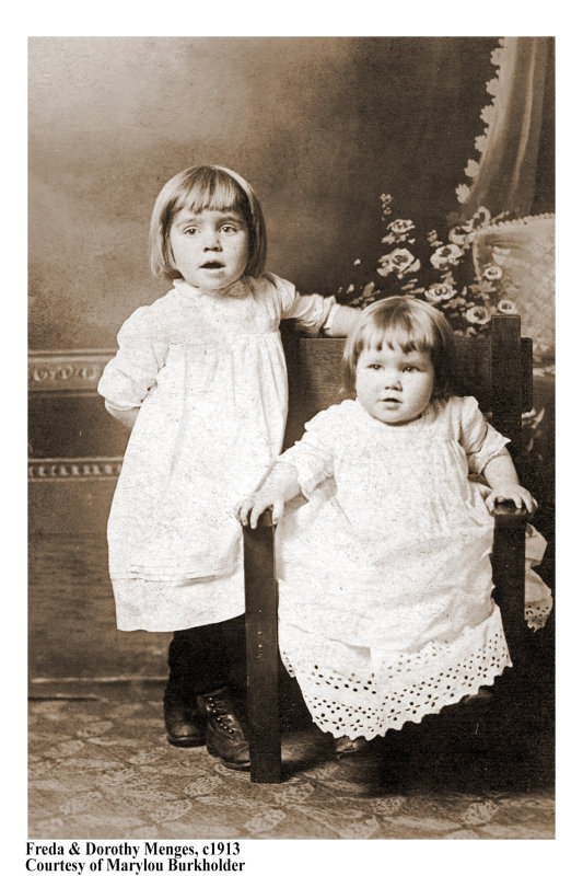 Children Freda & Dorthea Menges