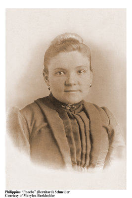 Phoebe (Bernhard) Schneider, aka Aunt Nonnie