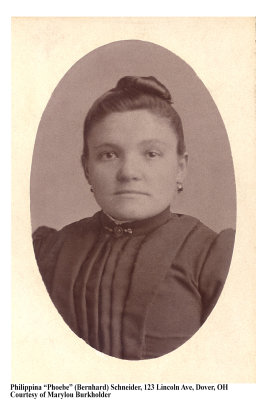 Phoebe (Bernhard) Schneider, aka Aunt Nonnie