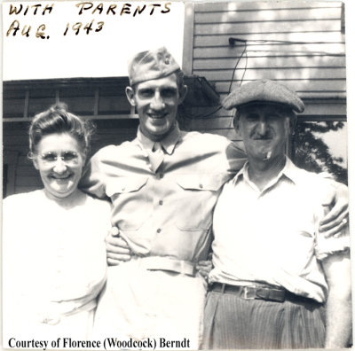 Milton with Parents 1943