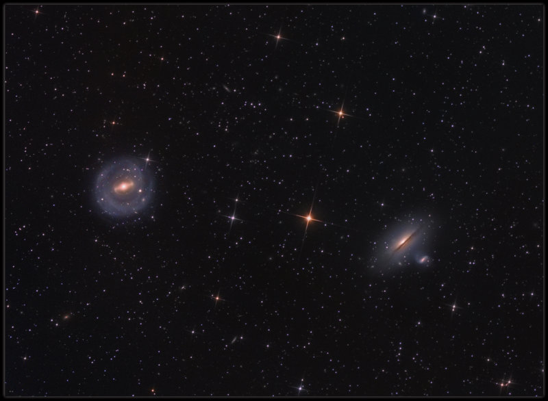 NGC 5101 and NGC 5078
