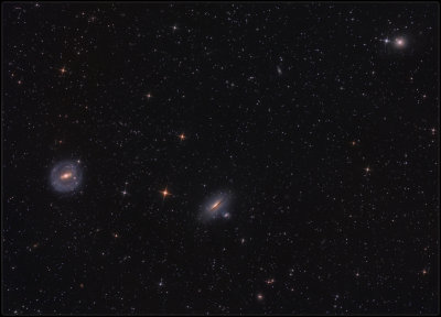 NGC 5101 trio