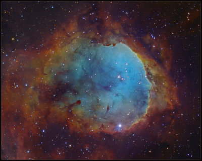 NGC 3324 in Carina 