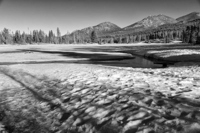 Sprague Lake snow 1