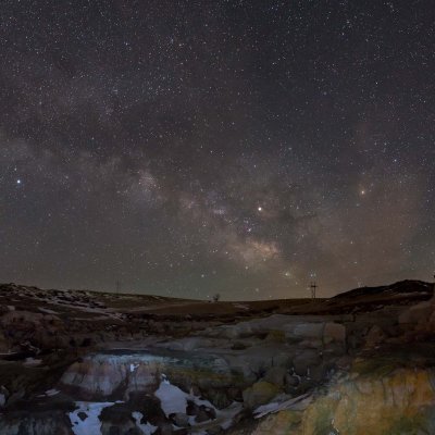 Paint Mines Milky Way pano 3