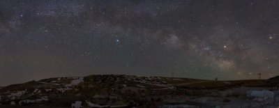 Paint Mines Milky Way pano 2