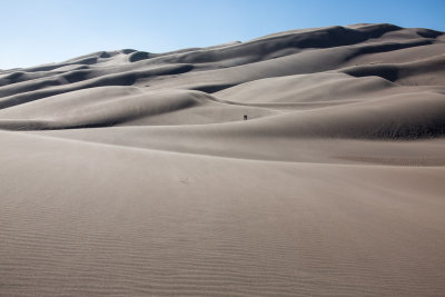 Great Sand Dunes windy 1