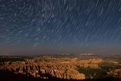 Bryce Canyon star trails