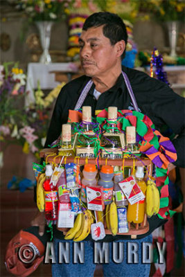 Offerings of alcohol and cigarettes