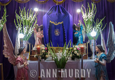 Easter altar
