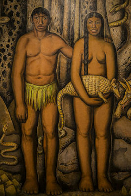 Mexican Adam and Eve by Alfredo Ramos Martnez